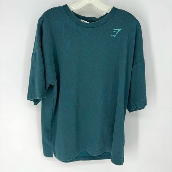 Gymshark Other - Gymshark Teal  textured, activewear, active leisure Short Sleeve Tee